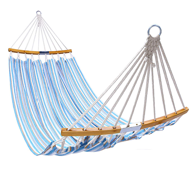 2 Duine Canbh&aacute;s Cad&aacute;is Hammock Inaistrithe Hammock D&uacute;bailte Sturdy Agus Compordach le haghaidh Camp&aacute;la Crann C&uacute;lchl&oacute;s Agus Tr&aacute;
