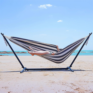 தொங்கும் கயிறுகளுடன் கூடிய பிரேசிலியன் இரட்டை காம்பால், உள் முற்றம் 450எல்பிஎஸ் எடை திறன் வெளிப்புற உட்புறத்திற்கு ஏற்றது. 