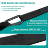 Camping Hammock Kahekordsed kaasaskantavad v&otilde;rkkiiged, millel on 2 puurihma ja kinnitatud kandekott v&auml;ljas, siseruumides, rannas, telkimiseks